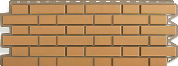 Фасадная панель Кирпич Клинкерный Бежевый Альта Профиль