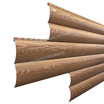 Сайдинг Woodstock-28х330(ECOSTEEL_T-01-Кедр-0,5)