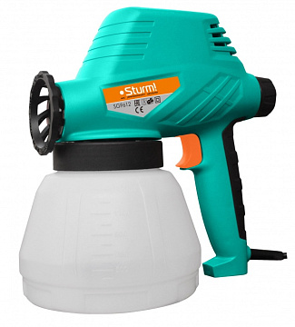 Краскораспылитель электр. Sturm! SG9612 0,8мм 120Вт 300 мл/мин 1л