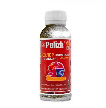 Колер краска  Palizh  №1002  серебро  100 мл