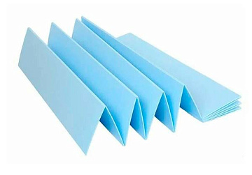 Ламинат подложка SOLID Гармошка-пазл синяя 5мм (10 уп.-5,2 кв.м - 1уп.)