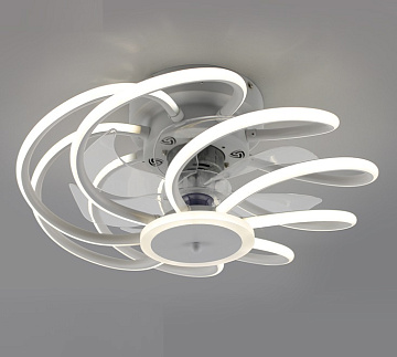 Светильник MAYSUN FAN LIANA 80W+36W-480x235-white/white-220-IP20