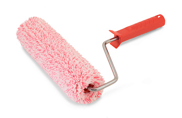 Валик CE красно-белый полиакрил 47*250 ворс 18мм 84527502