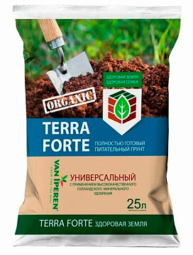 Грунт 25л Здоровая Земля TERRA FORTE универсал