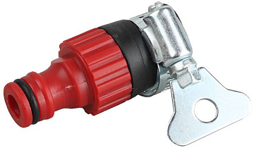 Адаптер GRINDA внешний с хомутом 1/2" (8-426320)