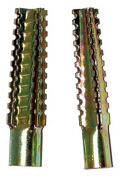 Дюбель для ГАЗОБЕТОНА металлический 8х38 (уп200шт)