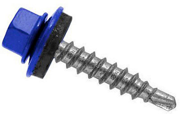 Саморез кров. 5005 5,5х25 синий насыщенный (уп400)