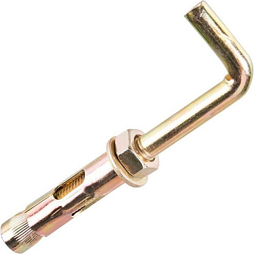 10х80 Анкерный болт c Г-образным крюком (50)