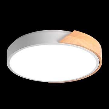 Светильник с/д JAZZWAY PPB Sсandic-R 90w 3000-6500K WH/W с деревянной планкой IP20 D480*50 Jazzway