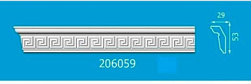 Плинтус потолочный 206059  Формат
