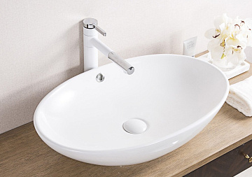Раковина накладная керамическая BelBagno 630*410*160 (BB1104)