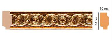 Интерьерный багет 158-43 Каменная коллекция  2,4м