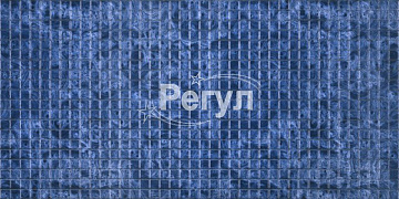 Листовая панель ПВХ Декопан Мозаика «Малахит серебро»  №М1