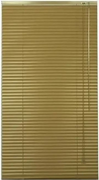 Жалюзи алюминиевые золотые Inspire 60*160см