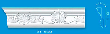Плинтус потолочный 211520 Формат 2м (22)