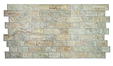 Панель ПВХ Грейс Камень Рускеала бежевый 958 х 495 мм