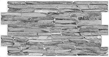 Панель ПВХ Грейс Сланец классический 980х500 мм