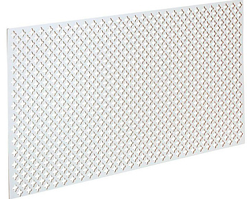 Панель Готика белая ХДФ 695*1020*3