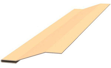 Планка начальная сайдинга 10*20*2000(ПЭ-01-ЦВ-0,45)