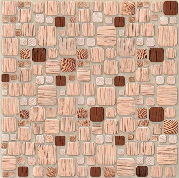 Панель ПВХ 0,4 самоклеящаяся Мозайка "Ритм"