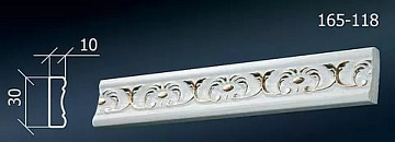 Интерьерный багет 165-118 (30*10)