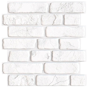 Панель ПВХ 0,4 самоклеящаяся кирпич "Граф"