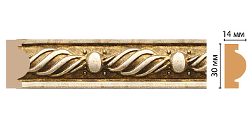 Интерьерный багет 157-17(30*14)