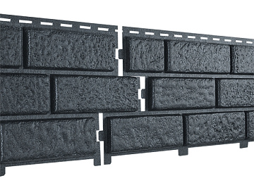 Сайдинг Стоун Хаус Кирпич графитовый 3,025х0,23