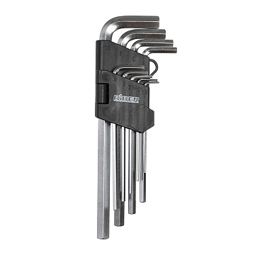 Набор инбусовых  TORX  ключей CrV 1.5-10мм  9шт  БИБЕР  90506