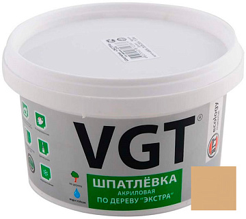 Шпаклевка Экстра бук по дереву 0,3кг ВГТ