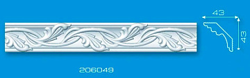 Плинтус потолочный 206049  Формат (52)