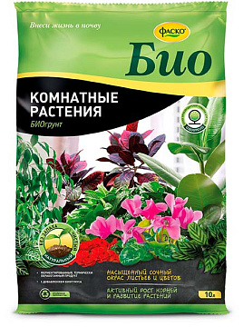Грунт 10л Фаско БИО д/комнатных