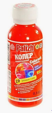 Паста колер №19 Розовый 100мл Palizh