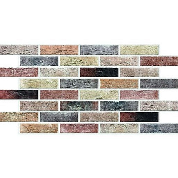 Декоративные панели ПВХ кирпич Гамбург960х485 мм