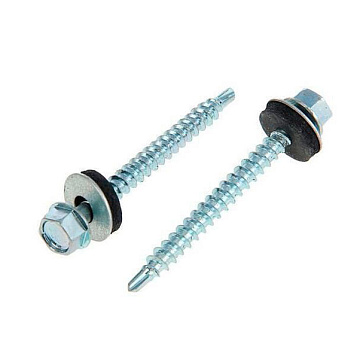 Саморез кровельный цинк 4,8х64 (уп150)