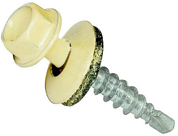 4,8х29 RAL1014 Бежевый саморез кров (250)