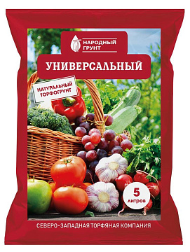 Грунт 50л СЗТК Универсальный Народный грунт