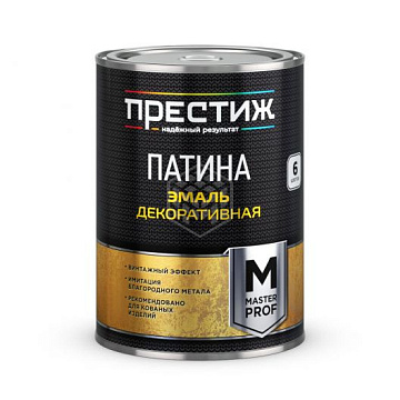Эмаль декор ПАТИНА лимонное золото 0,2л Престиж