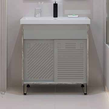 EVAGOLD "GENEVA" 80 Тумба с Умывальником COMO-80