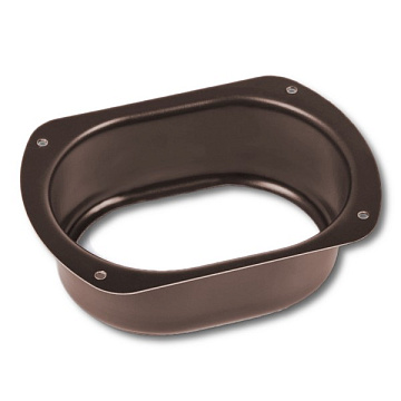 Воронка выпускная 8017 (коричневая)