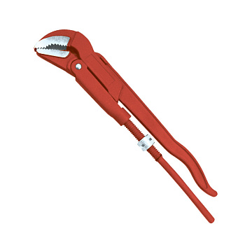 Ключ трубный  ПРОФИ CrV 45 градусов 1,5" (24) БИБЕР 90056