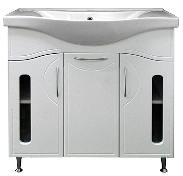 LORANTO МИЛЕНА-80 Тумба (800*830*460) с умывальником (BASIC-80)