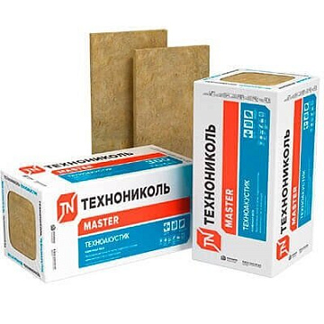 Утеплитель ТЕХНОАКУСТИК (8х1200/600/50) 5,76кв.м, пл.40 (24)