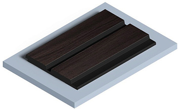 Панель HiWood LV123N BR395K 120 мм x12мм x 2,7 м