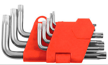 Ключи Torx Т5-Т20 8 шт FIT 64001