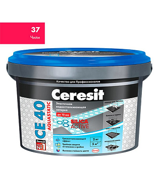 Затирка CERESIT СЕ40 №37 Чили 2 кг