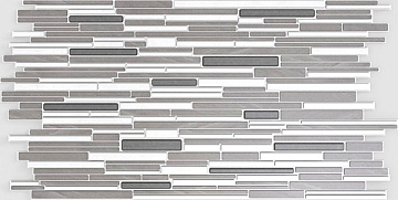 Листовая панель ПВХ Декорированный камень «Графит» 235Г