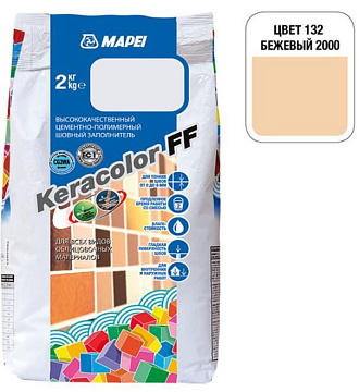 KERACOLOR FF №132 2кг, бежевый